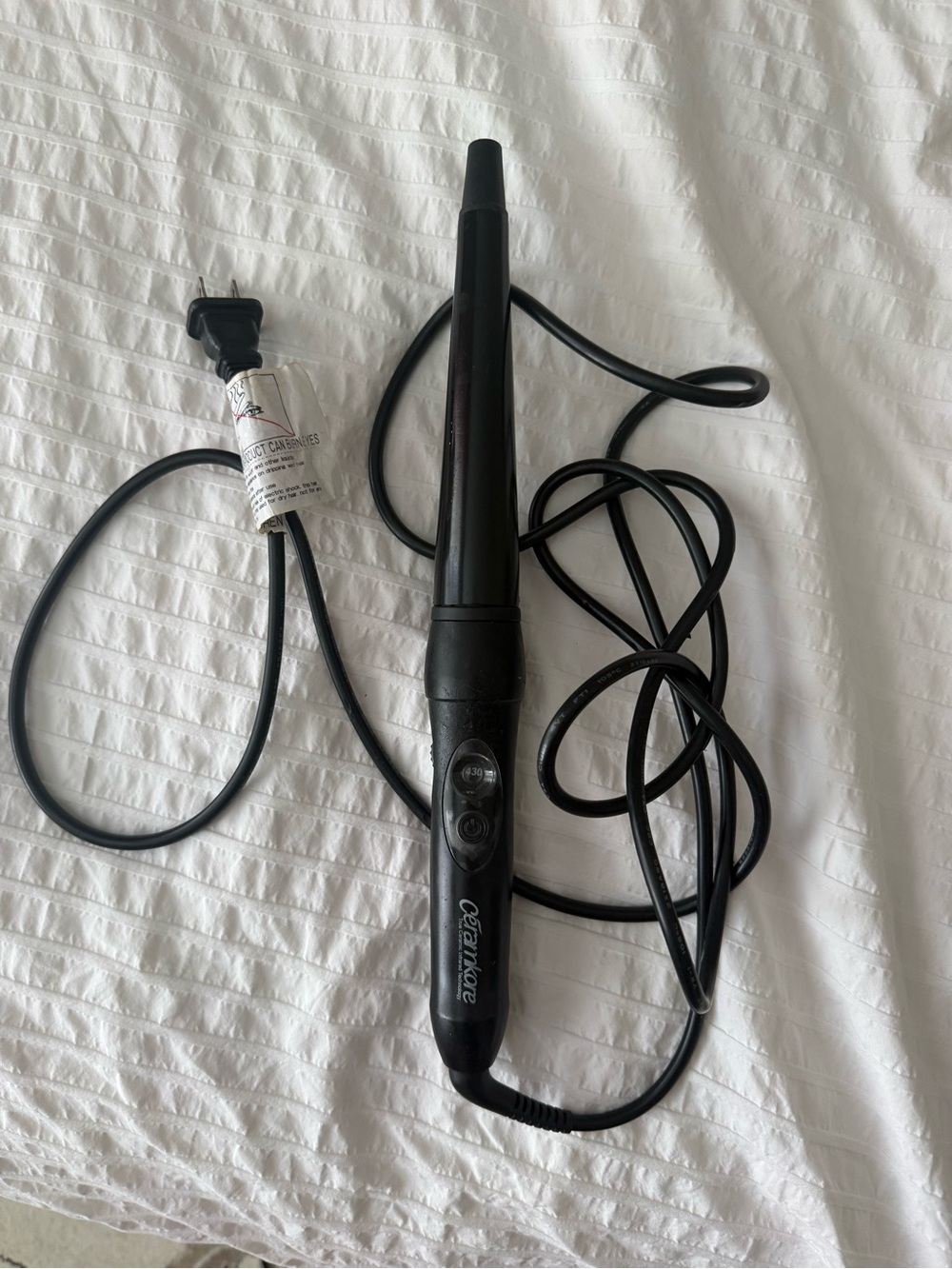 CeFranke black Curling wand